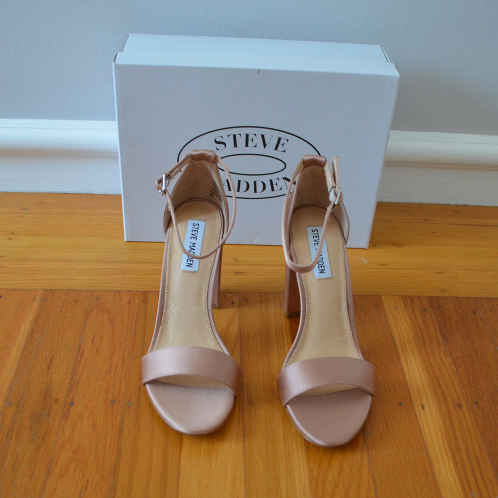 🆕 STEVE MADDEN Ankle Strap Dress Sandals - Picture 4 of 8